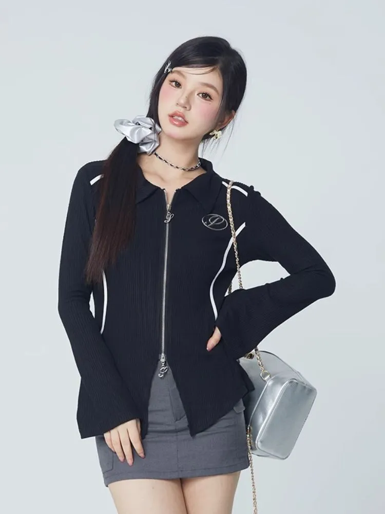 slim fit versatile sports cardigan