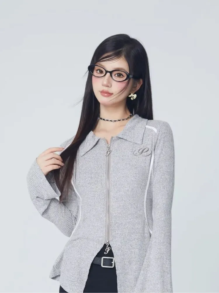 slim fit versatile sports cardigan
