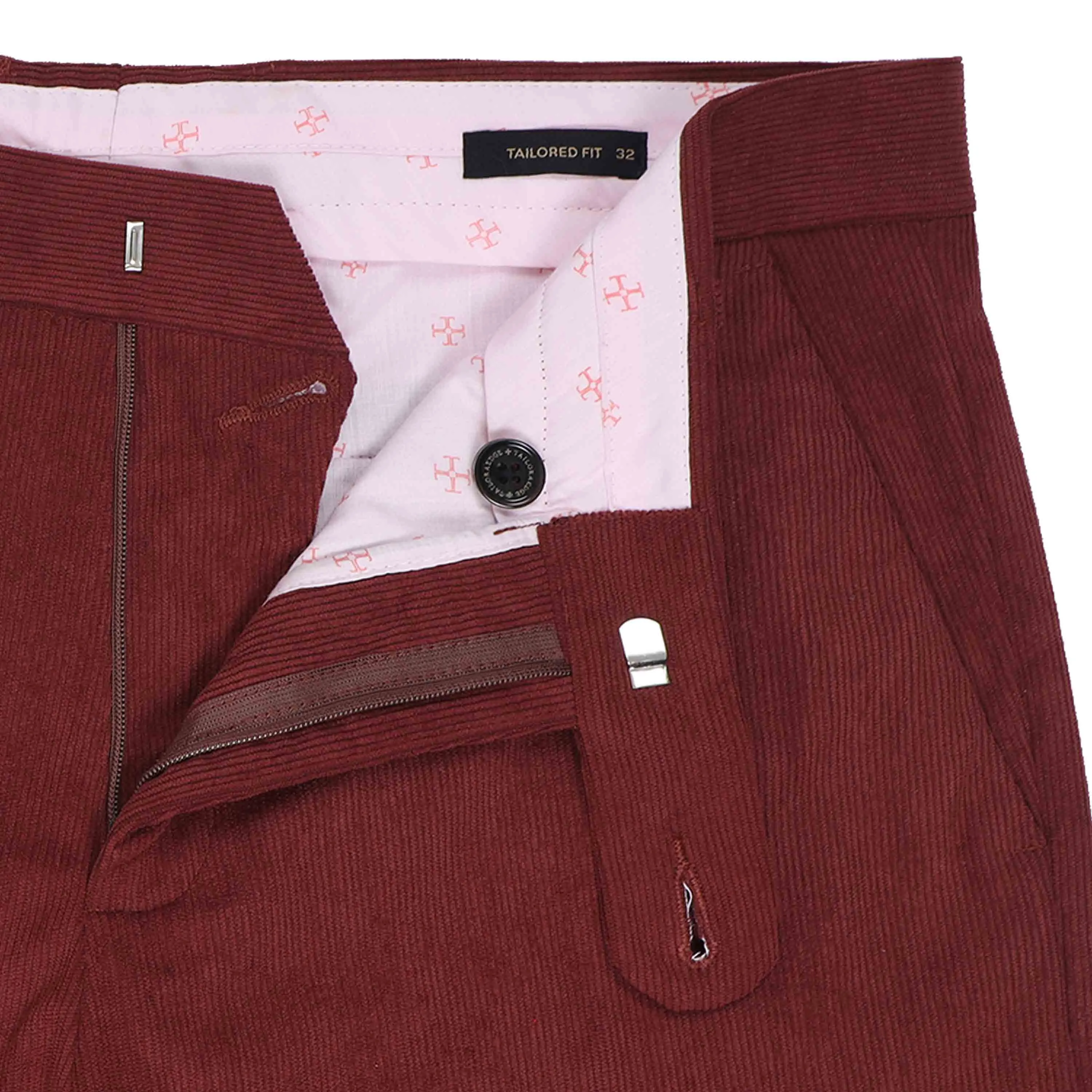 Statement Corduroy Wine Pant