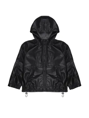 The New Society Recycled Leather Kangraoo Jacket