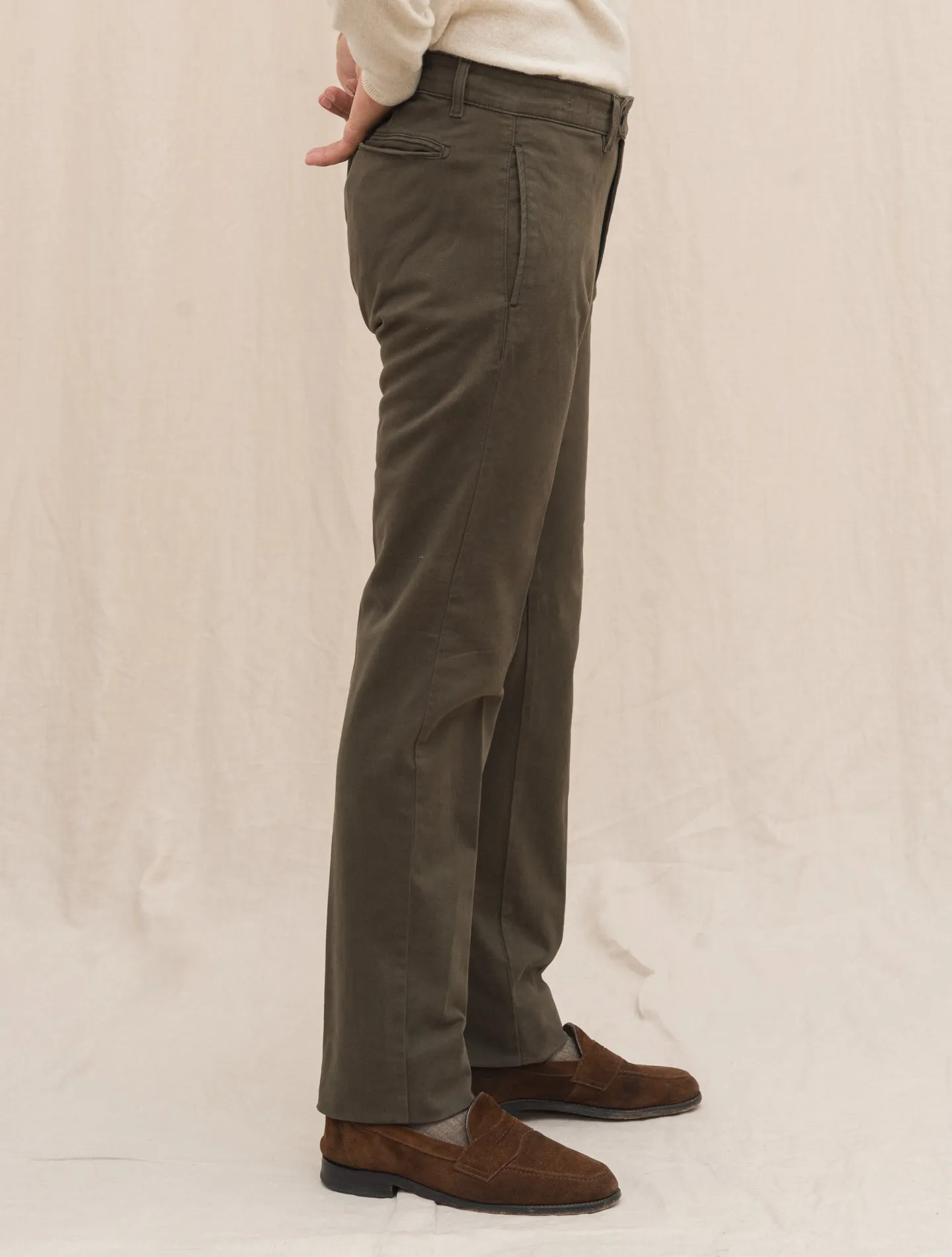 Winch Comfort Cotton Trousers Military