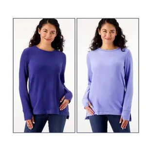 Women's Stretch Crewneck Tops