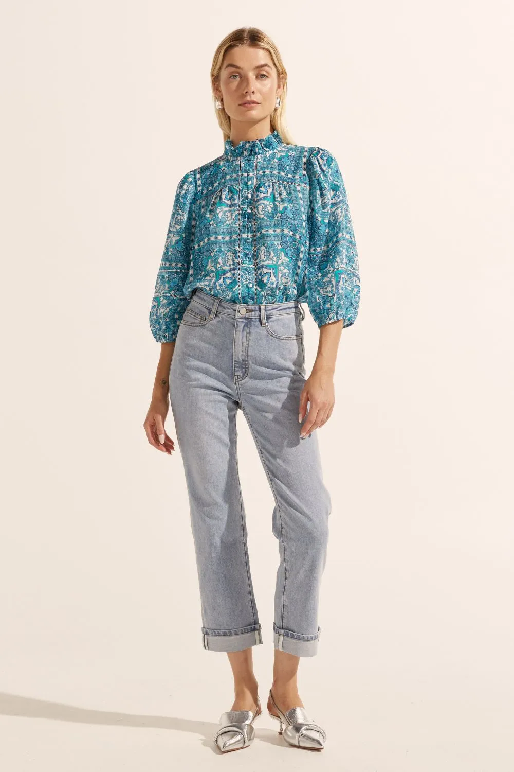 Zoe Kratzmann Maverick Jean Light Washed Denim